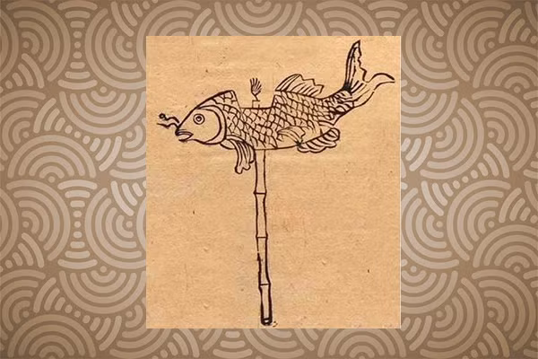 Đèn cá cầm tay.