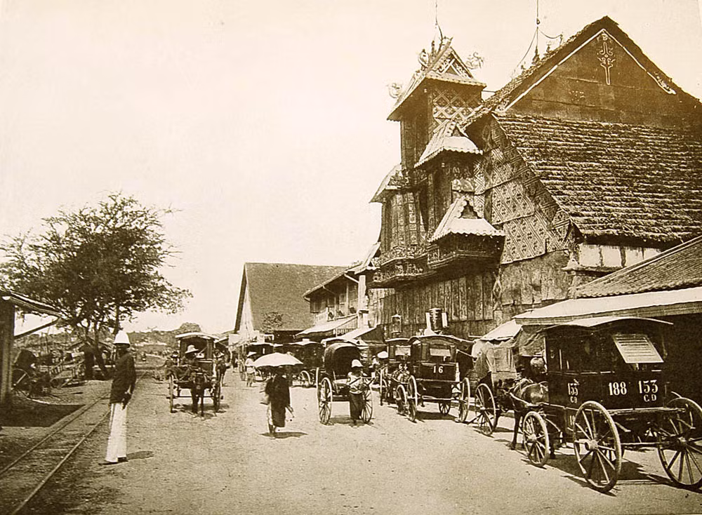 Nhà hát của người Hoa ở Chợ Lớn.