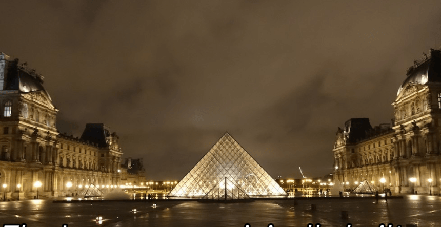 Bảo tàng Louvre ban đầu được xây dựng với mục đích làm pháo đài ngăn chặn quân xâm lược. Ảnh: ATI.