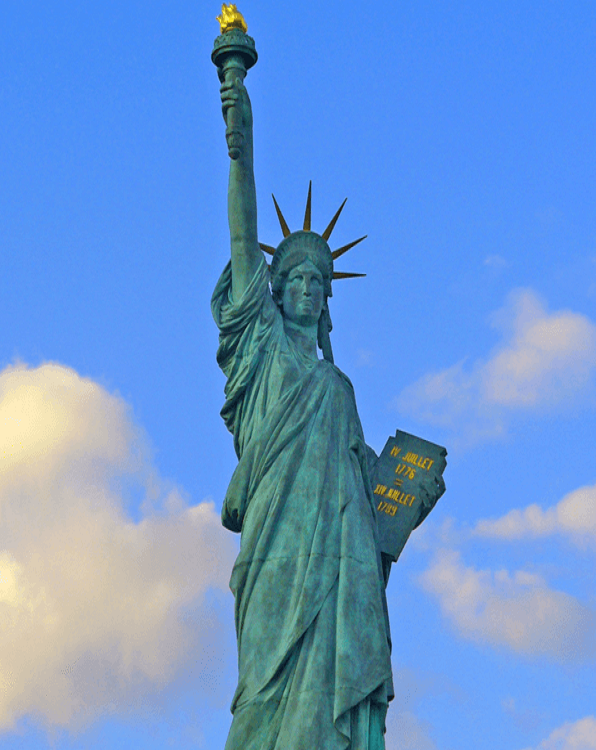 Theo ATI, có 10 bức tượng Nữ thần Tự do khác nhau ở Pháp. Những bức tượng lớn nhỏ xuất hiện tại một số thành phố ở nước Pháp vì nhiều lý do kể từ cuối những năm 1800. Ảnh: ATI.