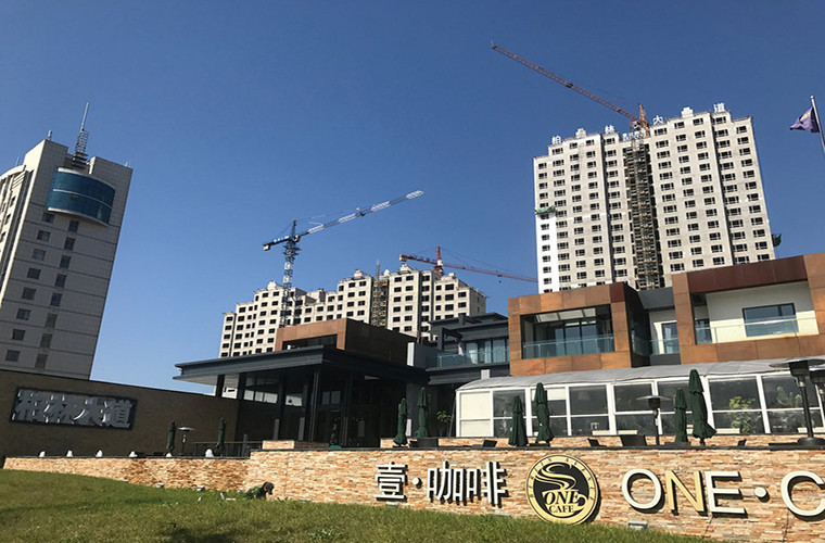 New Zone là khu vực tập trung nhiều tòa chung cư cao tầng ở Đan Đông.