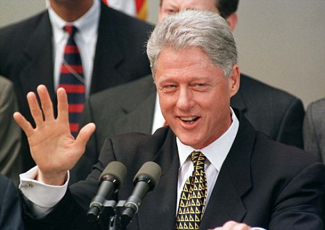 Cựu Tổng thống Mỹ Bill Clinton. Ảnh: DM.