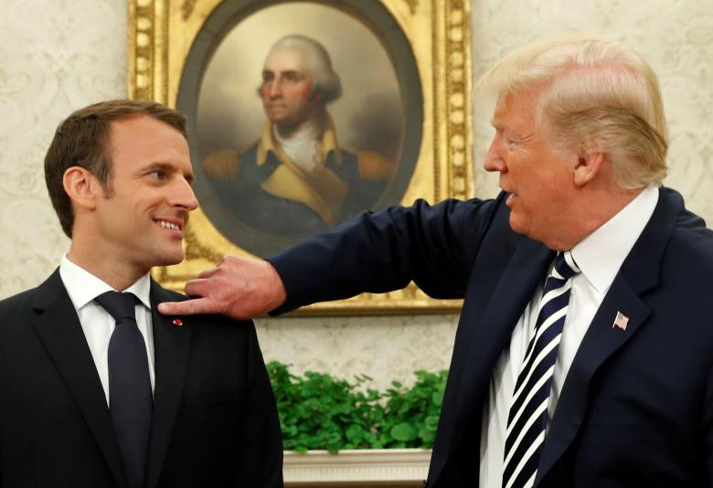 Tổng thống Pháp Emmanuel Macron đã có chuyến thăm cấp nhà nước tới Mỹ dưới thời Tổng thống Donald Trump trong khoảng thời gian từ 23 đến ngày 25/4. Chuyến thăm Mỹ lần này của ông Macron mang theo sứ mệnh “giải cứu” thỏa thuận hạt nhân Iran đang đứng trước nguy cơ đổ vỡ.