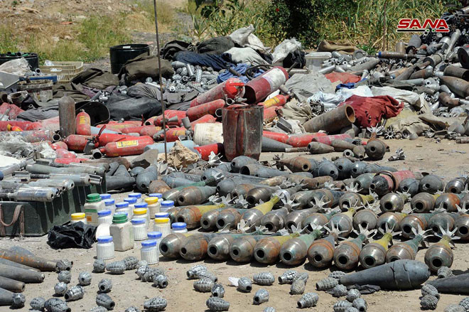 Cũng trong ngày 21/5, Quân đội Syria đã tái chiếm toàn bộ Trại Yarmouk và các khu vực lân cận từ tay phiến quân IS.