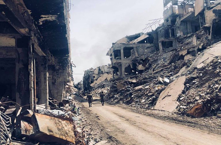 Truyền thông đưa tin, điều này cho thấy đã có sự hợp tác giữa các nhóm phiến quân và Israel tại Syria. Ảnh: AMN.