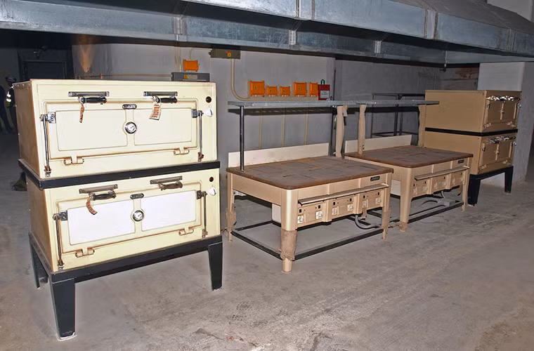 Lò nướng dường như vẫn còn mới nguyên.