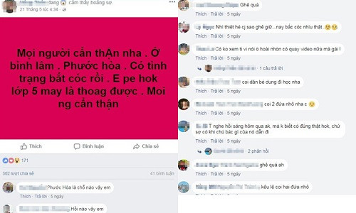 Thông tin bé trai bị bắt cóc ở huyện Tuy Phước được đăng tải trên mạng khiến nhiều người hoang mang. Sự thật không có bắt cóc mà bé trai tự dựng lên vở kịch.