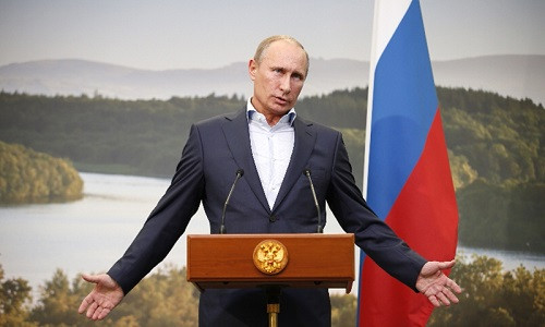 Tổng thống Nga Vladimir Putin.