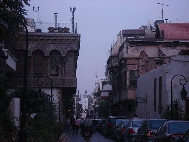 Cảnh tượng thanh bình ở thủ đô Damascus trước nội chiến. Ảnh: Supplied.