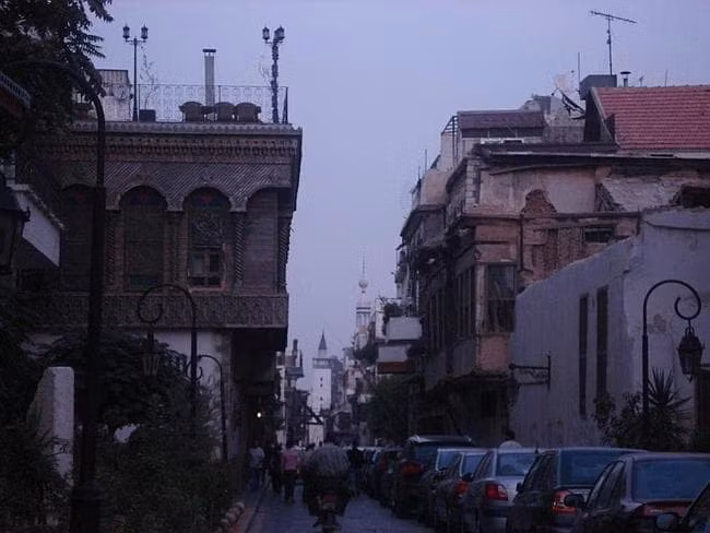 Cảnh tượng thanh bình ở thủ đô Damascus trước nội chiến. Ảnh: Supplied.