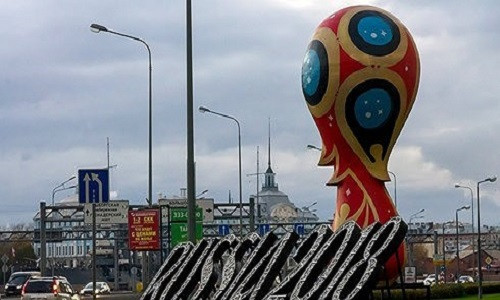 Nga đang tăng cường các biện pháp an ninh nhằm đảm bảo cho Cúp bóng đá thế giới 2018 (World Cup 2018) dự kiến từ ngày 14/6 đến ngày 15/7 tới tại nước này. Ảnh: Sputnik.