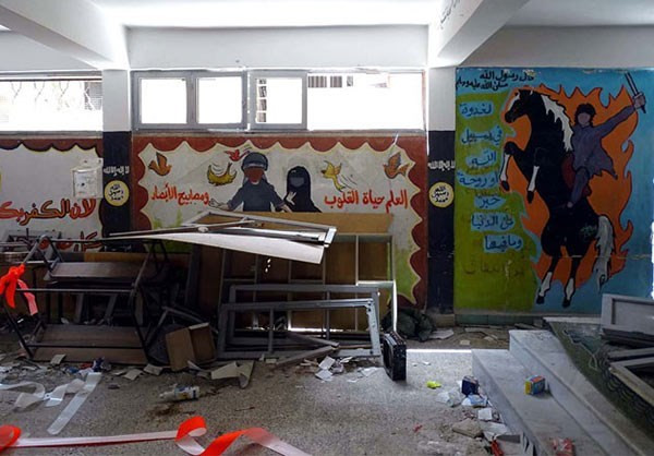 Được biết, Trại Yarmouk, được thành lập vào năm 1957, từng là thành trì của nhóm khủng bố IS kể từ khi cuộc nội chiến Syria bùng nổ năm 2011. Ảnh: FNA.