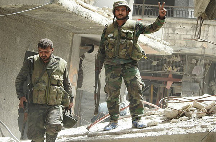 Trước đó, binh sĩ Syria đã phát hiện một mạng lưới đường hầm nằm dưới những ngôi nhà ở Hajar al-Aswad từng được các tay súng khủng bố sử dụng để cất giấu và vận chuyển vũ khí trong khu vực.