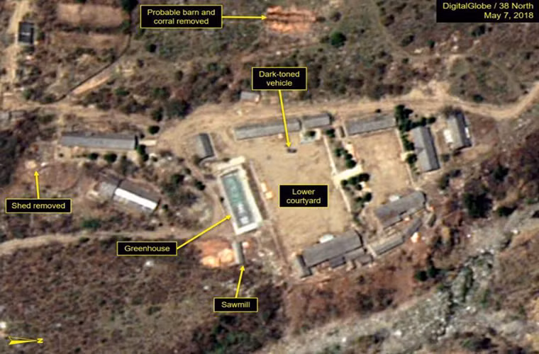 Theo KCNA, Triều Tiên sẽ cho đánh sập tất cả các đường hầm trong bãi thử Punggye-ri bằng thuốc nổ, bịt kín lối vào và tháo dỡ toàn bộ các cơ sở giám sát, các tòa nhà nghiên cứu và chốt an ninh.