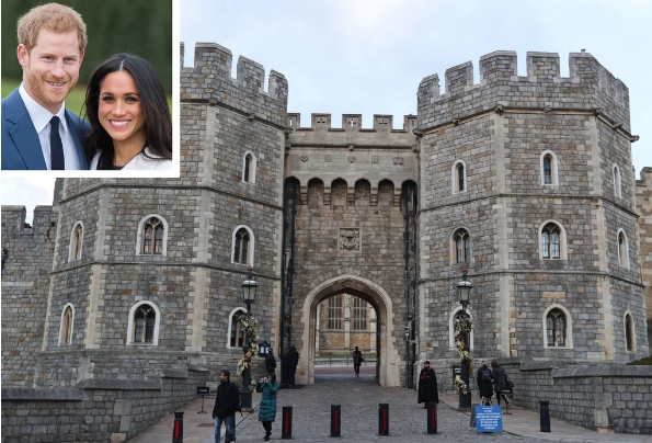 Đám cưới của cặp đôi Hoàng gia Anh – Hoàng tử Harry và cô dâu Meghan Markle – được tổ chức tại nhà thờ St George's Chapel trong Lâu đài Windsor ở Berkshire vào ngày 19/5. Ảnh: People Royals.