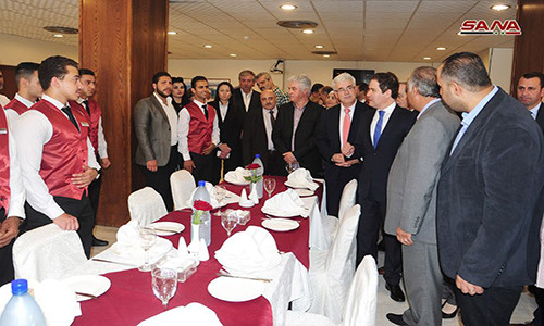 Trả lời phỏng vấn của phóng viên SANA tại Moscow (Nga), ông Yazaji cho biết cuộc họp với ông Safonov có ý nghĩa quan trọng và rằng ông đang xem xét việc phát triển ngành du lịch thông qua việc tham quan Triển lãm Du lịch Quốc tế Moscow.