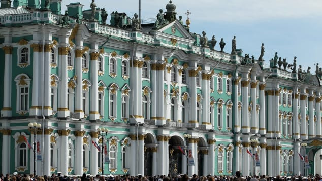 Bảo tàng State Hermitage ở thành phố St. Petersburg của Nga được xây dựng từ năm 1764 và hiện là nơi lưu giữ hơn 3 triệu tác phẩm nghệ thuật cũng như hiện vật văn hóa.