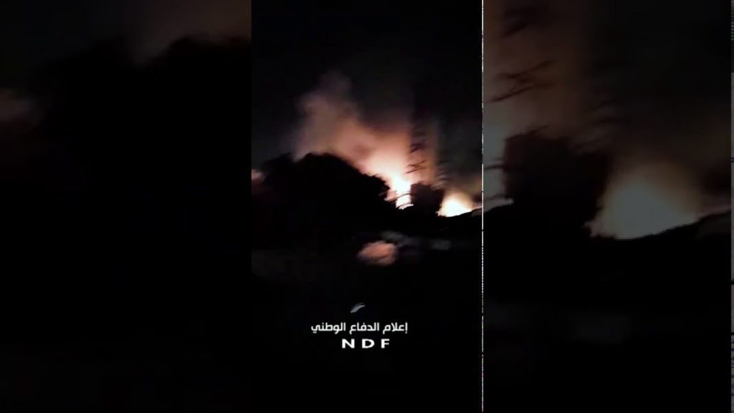 “Một cặp vợ chồng đến từ thị trấn Sheikh Miskeen ở tỉnh Daraa thiệt mạng sau khi nhiều quả tên lửa rơi xuống thị trấn Al-Kisweh, cách thủ đô Syria khoảng 23 km về phía nam”, nguồn tin cho hay. Ảnh: AMN.