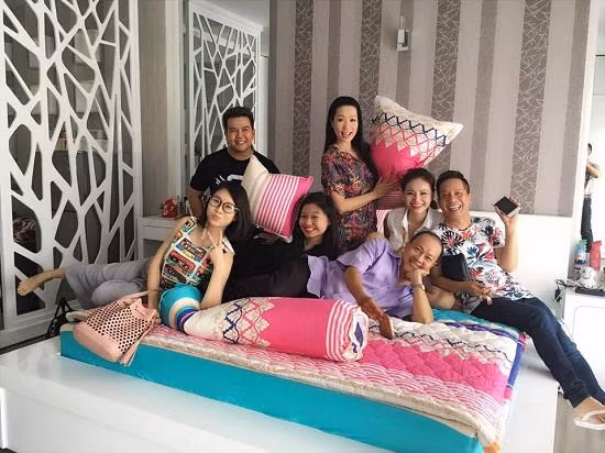 Căn nhà có nhiều phòng ngủ rộng rãi để Minh Nhí có thể đón anh chị lên ở cùng.