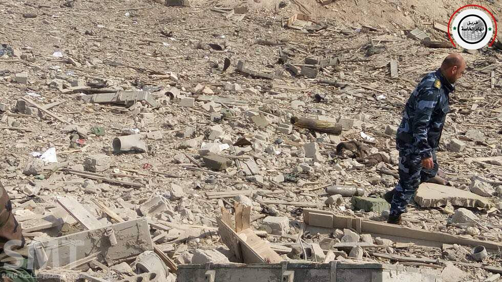 Theo một nguồn tin quân sự Syria, vụ tấn công nhằm vào căn cứ quân sự Syria do Không quân Israel tiến hành. Hơn 30 binh sĩ thiệt mạng trong cuộc không kích vừa qua.