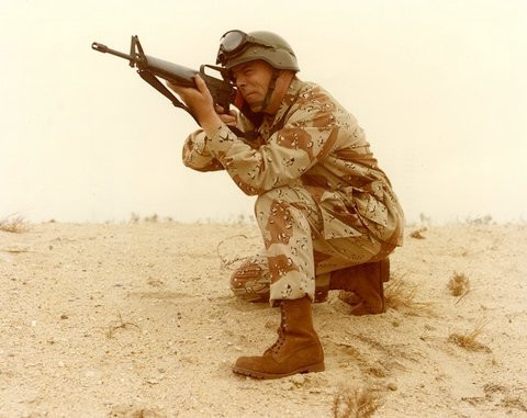 Quân phục của lính Mỹ khi tham chiến trong khoảng thời gian 1981-2004.