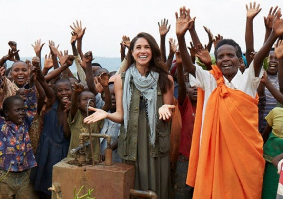 Công nương Meghan Markle rất tích cực tham gia các hoạt động từ thiện.