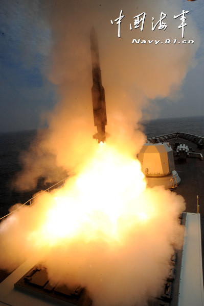 Số radar này được trang bị cho tàu hộ vệ Type 054A để dẫn bắn tên lửa HHQ-16.