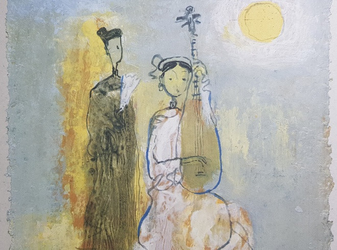 "Miệt mài trong cuộc truy hoan/Càng quen thuộc nết càng dan díu tình", hai câu thơ nói về mối quan hệ của Kiều với ai? Hai câu thơ trên viết về mối quan hệ giữa Thúy Kiều và Thúc Sinh. Thúc Sinh mến mộ Kiều mà gặp để rồi say đắm nàng không rời: "Lạ cho cái sóng khuynh thành,/Làm cho đổ quán xiêu đình như chơi./Thúc Sinh quen nết bốc rời/Trăm nghìn đổ một trận cười như không". 