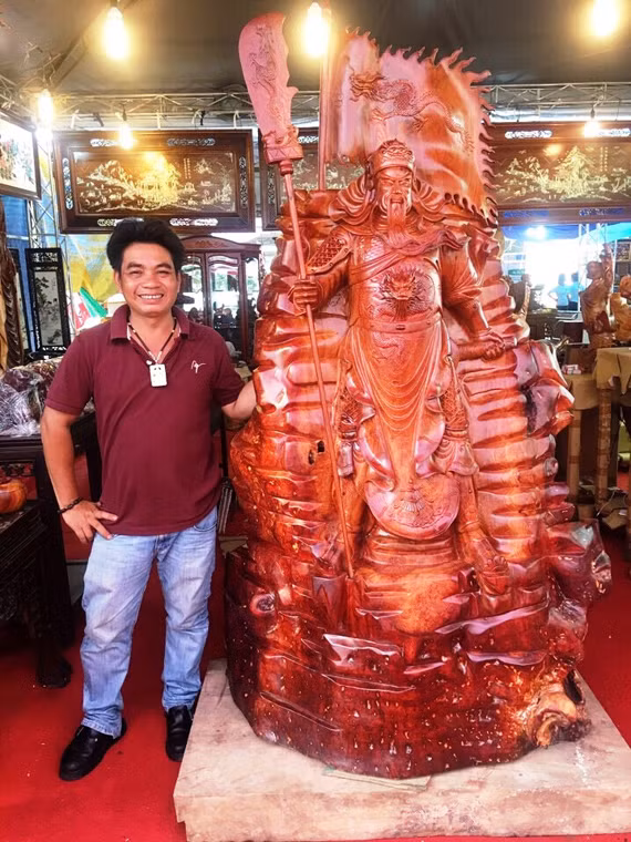 Anh: Chiem nguong bo Tam the Phat doc dao nhat Viet Nam