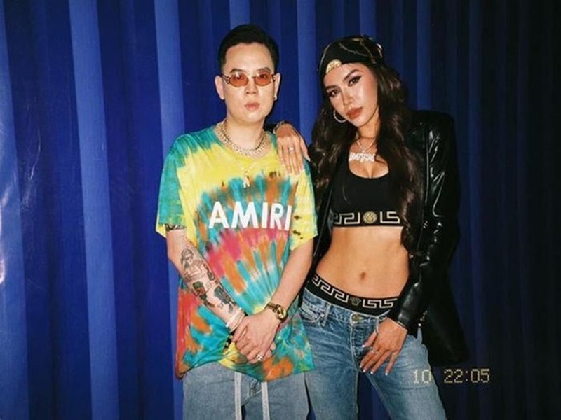 Sau khi chia tay, Minh Tú và tình cũ giữ mối quan hệ bạn bè. Ảnh: Saostar