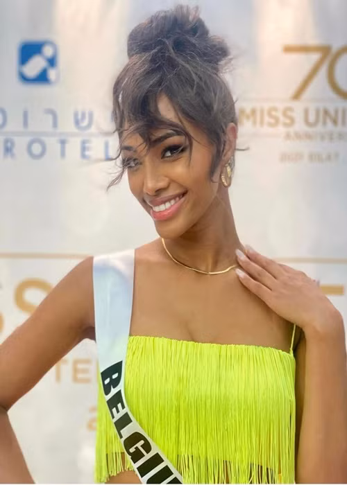 Cùng với đại diện Paraguay, mỹ nhân Bỉ Kedist Deltour cũng được Missosology dự đoán lọt top 5. Kedist là thí sinh mạnh bởi ngoài sắc đẹp, hình thể, cô còn có một câu chuyện xúc động. Ảnh: Missosology