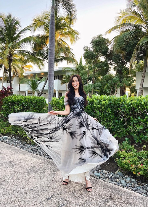 Nhiều khán giả đặt kỳ vọng Đỗ Thị Hà sẽ tiếp nối thành tích của Lương Thùy Linh (top 12), Lan Khuê (top 11). Ảnh: FB Đỗ Thị Hà