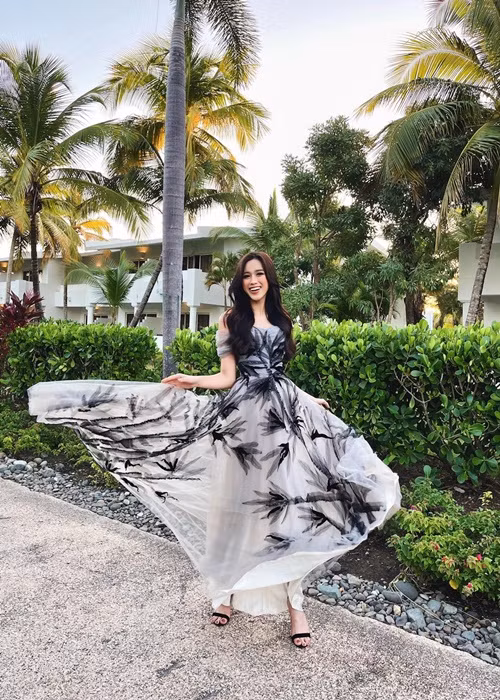 Nhiều khán giả đặt kỳ vọng Đỗ Thị Hà sẽ tiếp nối thành tích của Lương Thùy Linh (top 12), Lan Khuê (top 11). Ảnh: FB Đỗ Thị Hà