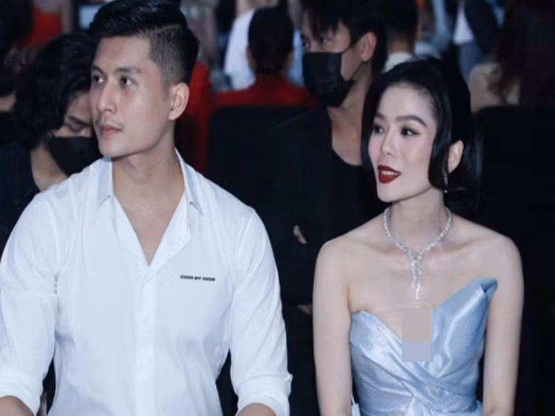 Xuất hiện bên Lâm Bảo Châu, Lệ Quyên mặc gợi cảm. Ảnh: Sức khỏe và đời sống