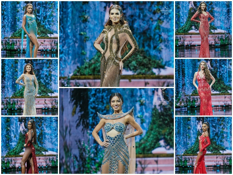 Khán giả còn chờ đợi các đại diện: Mexico, Philippines, Thái Lan, Paraguay, Tây Ban Nha, Dominica, Nicaragua, Panama tỏa sáng trong chung kết.