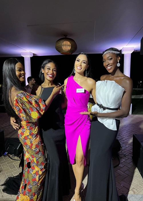 Theo chuyên trang sắc đẹp Global Beauties, đại diện Bờ Biển Ngà chắc chân vào top 30 chung cuộc. Ảnh: FB Olivia Yace