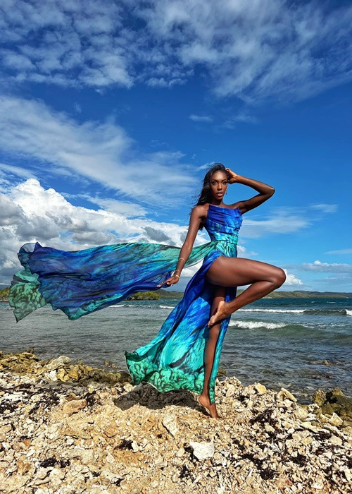 Olivia là một trong những thí sinh được đánh giá cao tại cuộc thi Hoa hậu Thế giới năm nay. Ảnh: FB Olivia Yace