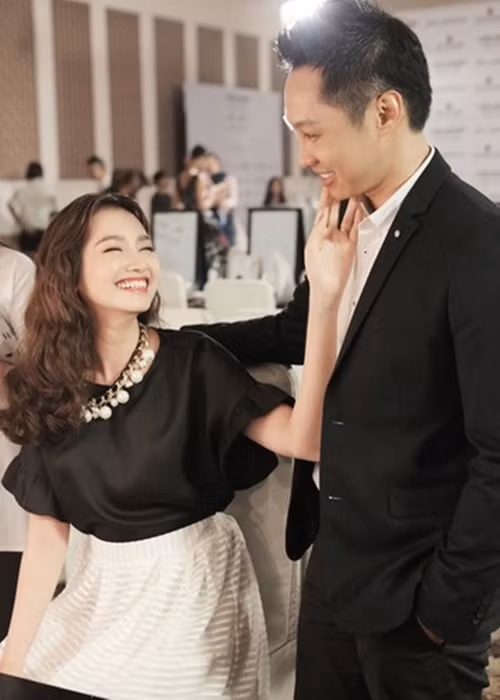 Trúc Diễm và doanh nhân John Từ làm đám cưới năm 2015 sau 3 năm hẹn hò. Ảnh: Dân Việt