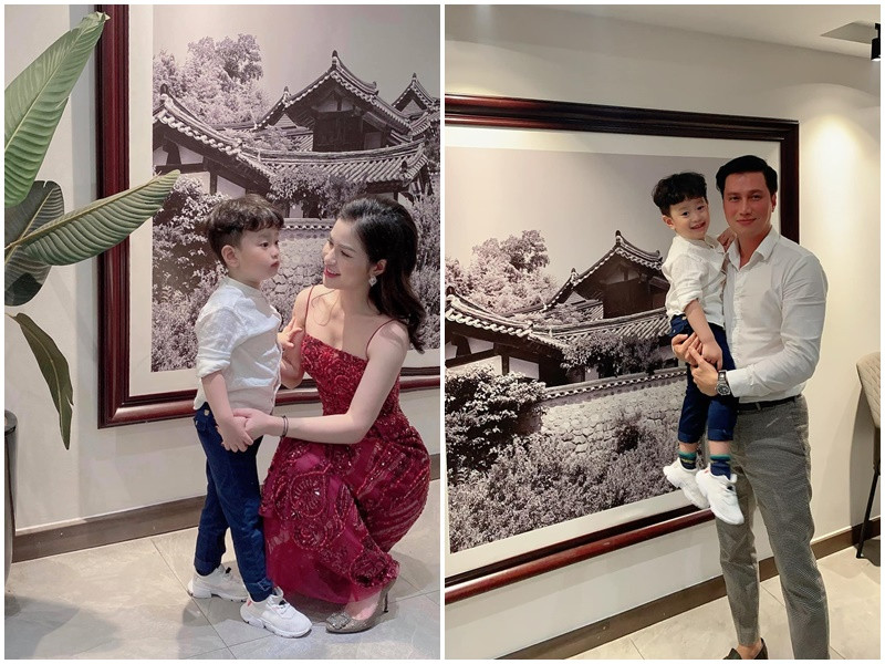 Vợ cũ của Việt Anh từng phủ nhận nghi vấn tái hợp. "Công việc của anh Việt Anh khá bận rộn nên chúng tôi cùng nhau đi ăn, mừng sinh nhật anh ấy trước. Hoàn toàn không có chuyện chúng tôi về bên nhau", Hương Trần chia sẻ trên iOne. Ảnh: FB Việt Anh