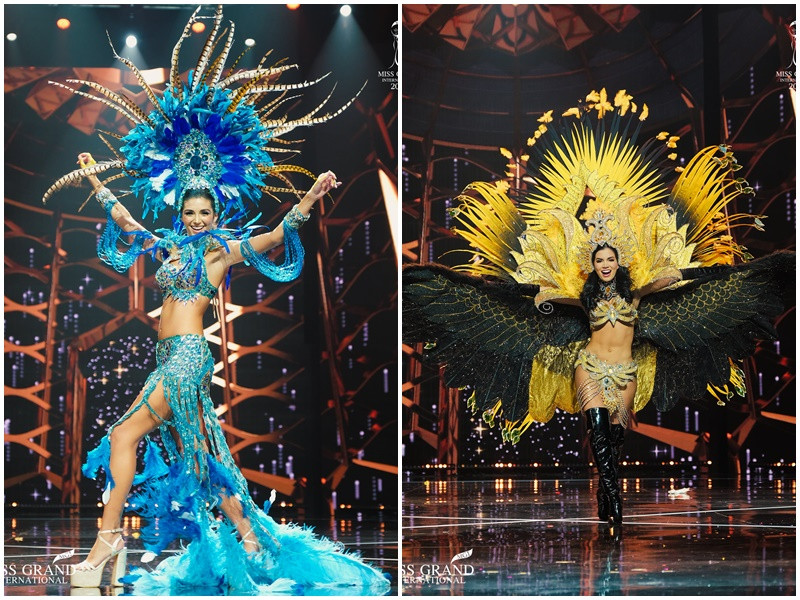 Đêm thi quốc phục tối ngày 30/11 nhận được sự quan tâm của nhiều khán giả. Ảnh: Miss Grand International