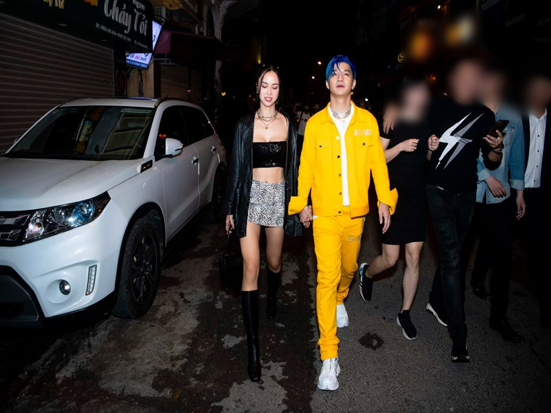 Cường Seven và bạn gái thường xuyên xuất hiện tình tứ bên nhau.