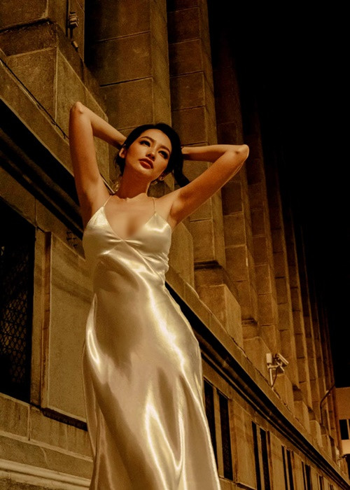 Trước khi lập gia đình, Trúc Diễm tham gia không ít cuộc thi nhan sắc.