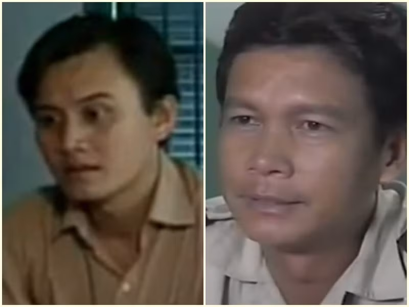 Một số diễn viên đóng phim “Người đẹp Tây Đô” đã ra đi như Lê Công Tuấn Anh vai Quang - mối tình đầu trăn trở và tiếc nuối của Bạch Cúc, Đơn Dương (phải) vai Hoàng Thái - mối tình nhẹ nhàng của Bạch Cúc. Ảnh: Khám phá, VTC