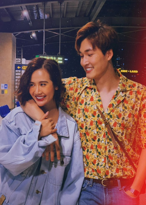 Đình Tú đóng cặp với Huyền Lizzie trong "Thương ngày nắng về".