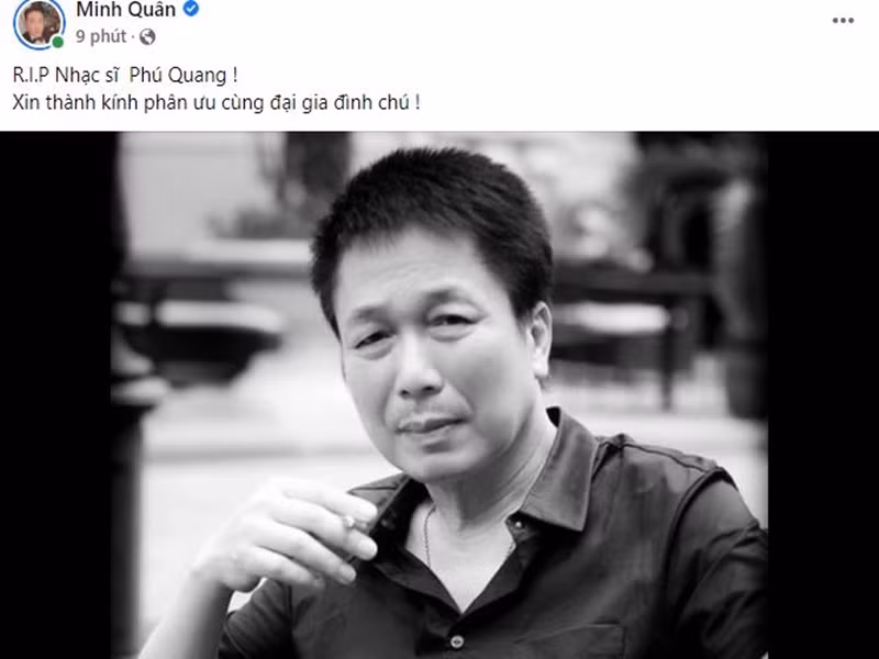 Hiện tại, chưa có thông tin về tang lễ nhạc sĩ Phú Quang.