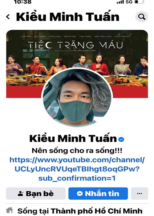 Cát Phượng tung bằng chứng vẫn kết bạn với Kiều Minh Tuấn trên Facebook. Ảnh: FB Cát Phượng