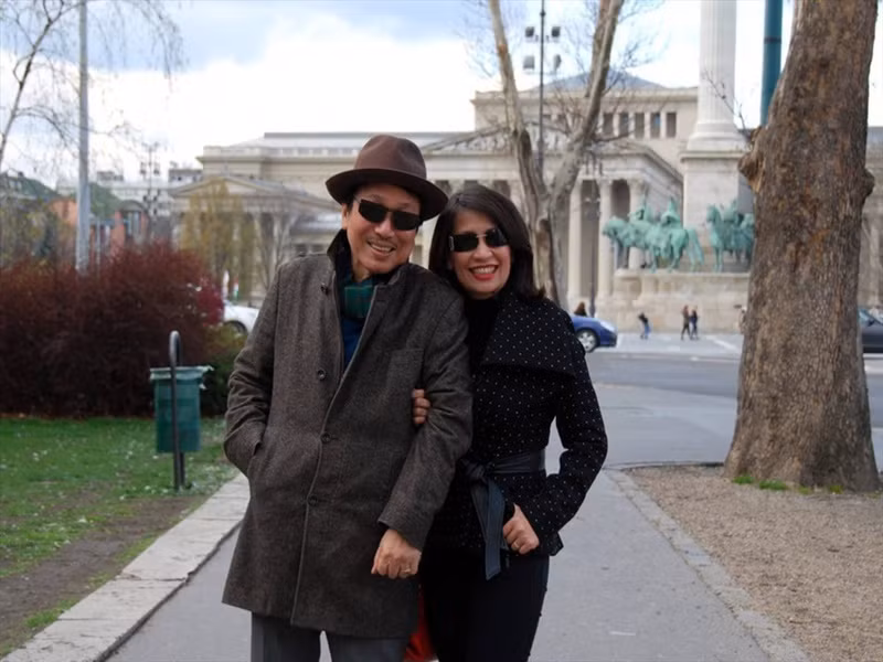 Trong cuộc phỏng vấn với Tiền Phong hồi tháng 7/2021, Anh Thư thừa nhận, bản thân từng có rất nhiều hoài nghi về nghệ sĩ nhưng khi gần nhạc sĩ Phú Quang, Anh Thư mới hiểu những suy nghĩ trước đây hoàn toàn sai lầm bởi nhạc sĩ Phú Quang là người rất chỉn chu, đề cao giá trị đạo đức, đề cao gia đình, yêu thương vợ con. Ảnh: Lao động