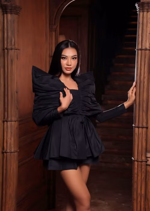 Nguyễn Huỳnh Kim Duyên đã có hành trình đáng nhớ ở đấu trường nhan sắc quốc tế. Ảnh: Hoa hậu Hoàn vũ Việt Nam