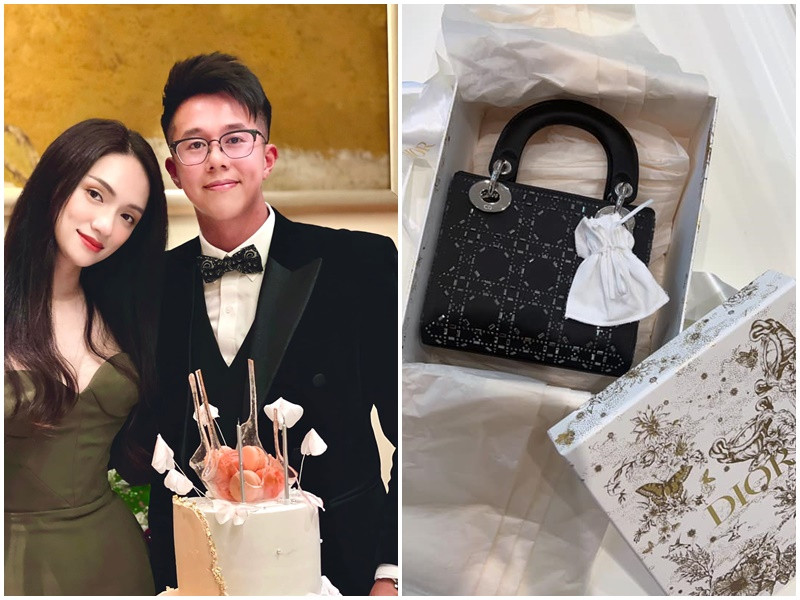 Huong Giang he lo qua sinh nhat cua Matt Liu