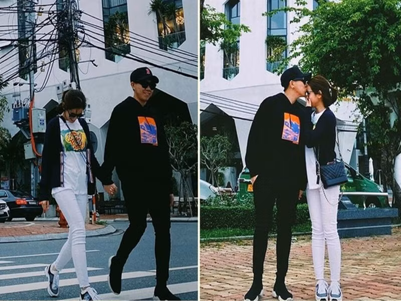 Uyên Tô công khai ảnh hẹn hò nhiều hơn Anh Đức trên mạng xã hội.